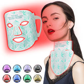 8 Colors LED Face Mask with Neck Near Infrared