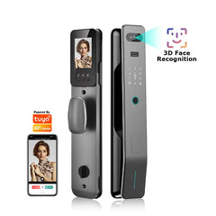 Tuya WiFi 3D Face Recognition Digital Door Lock