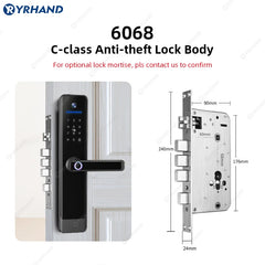 YRHAND Tuya Wifi Camera Video Intercom Lock App Remote