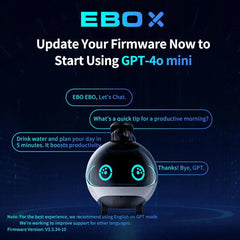 Enabot EBO X Home Guardian Robot 4K Camera