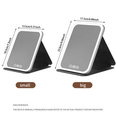 3 Colors Dimmable LED Makeup Mirror