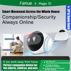 Famue Smart Child Care Robot with Pet Monitoring