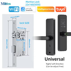 Tuya Wifi Electronic Smart Door Lock