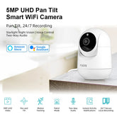 FUERS 5MP HD Indoor Security WIFI Camera