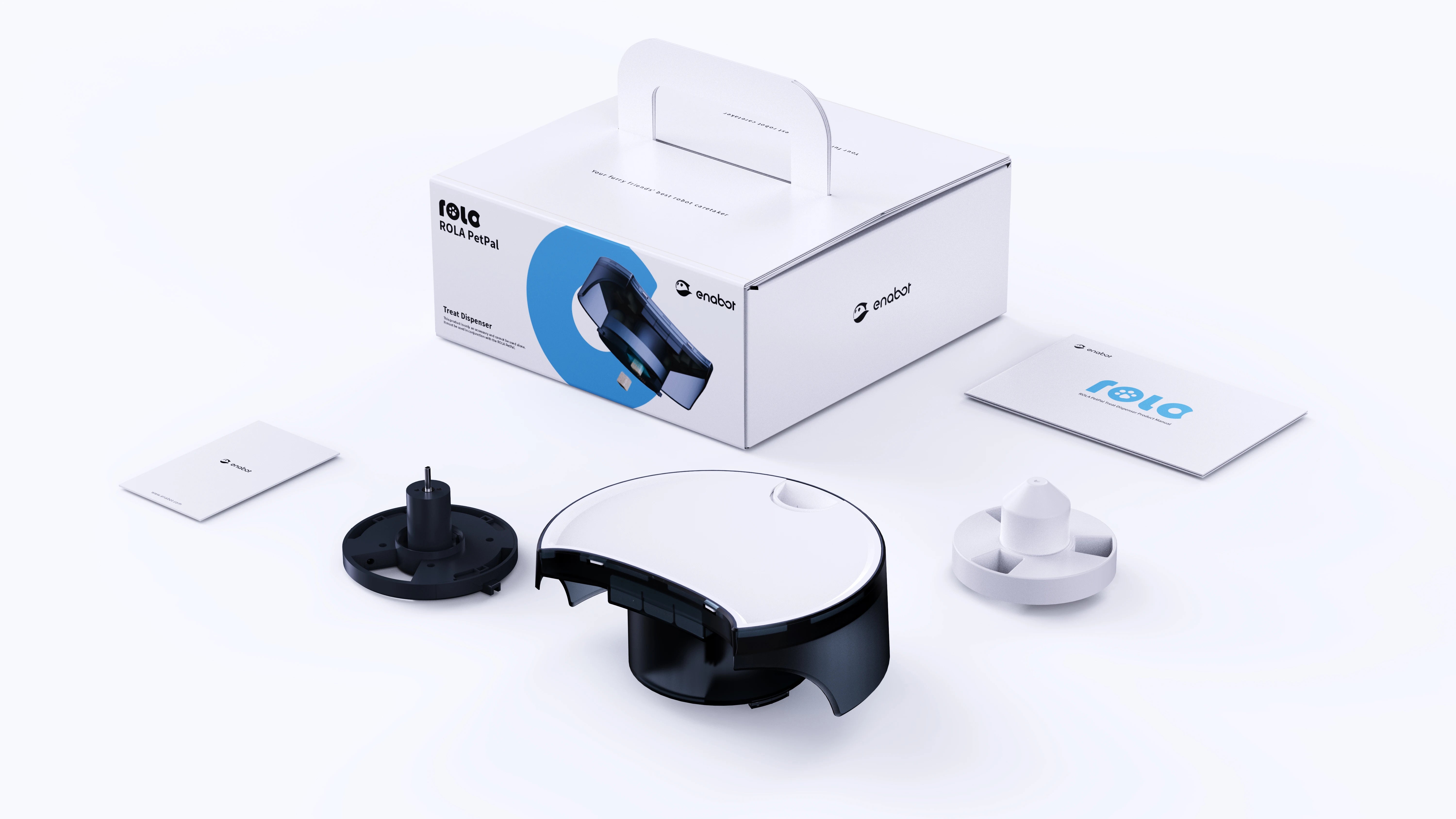 Enabot ROLA PetPal Robot Pet Companion Smart AI