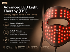 Elitec Professional 3-D Silicone LED Facial Mask