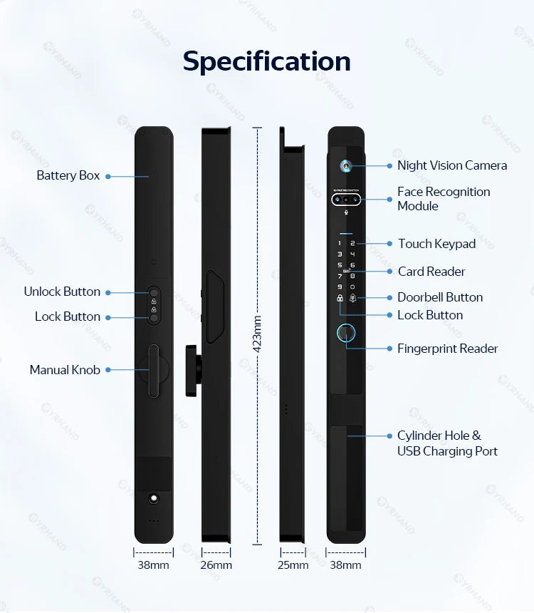 Tuya WiFi Real time intercom Smart Electronic