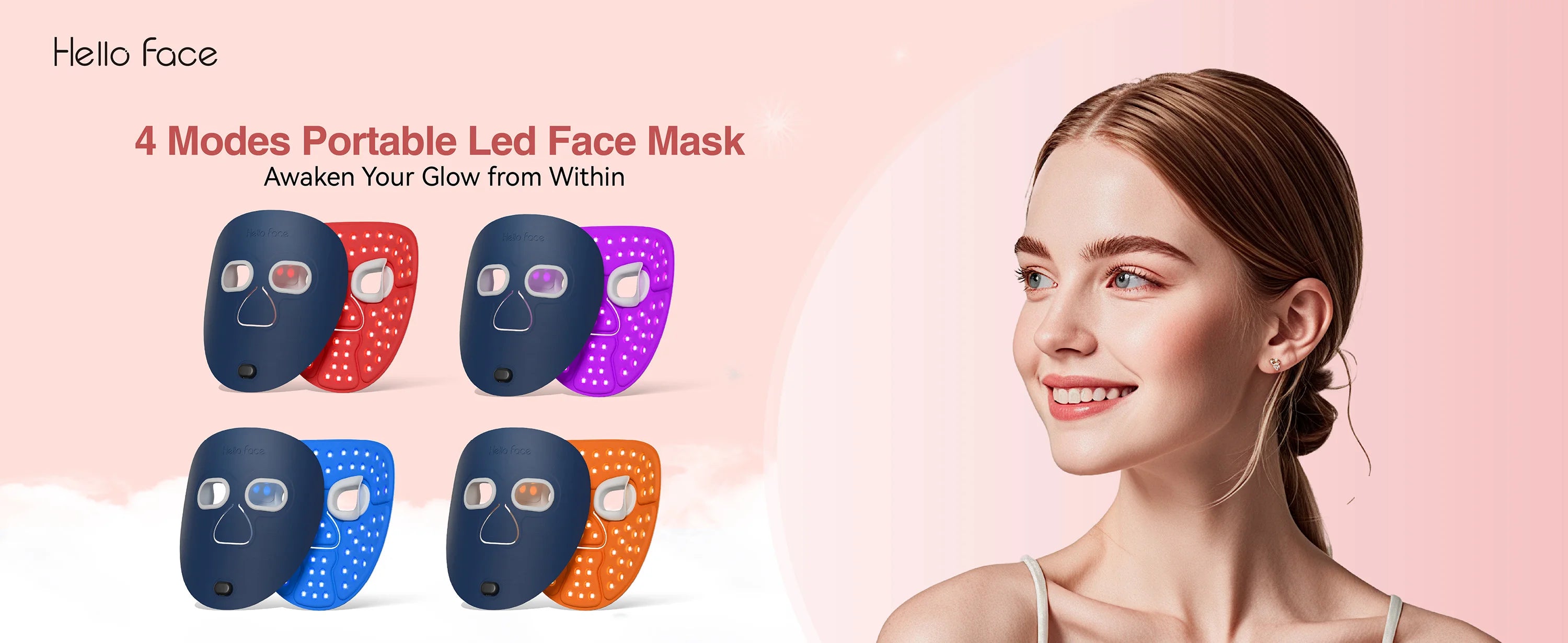 Ultra-light Red Light Therapy Photon Mask