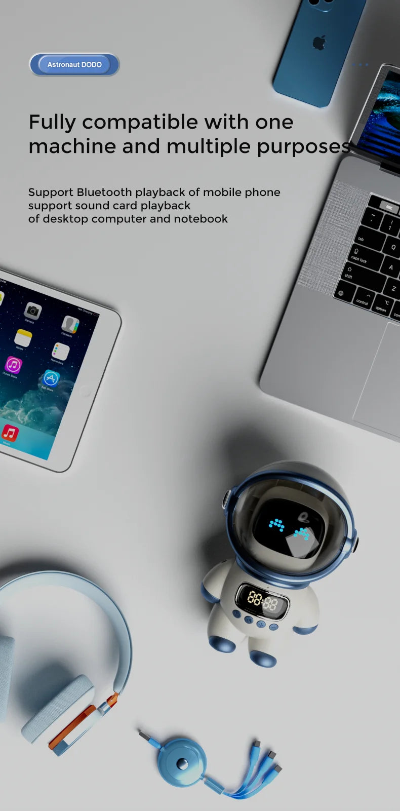 New portable wireless audio speaker