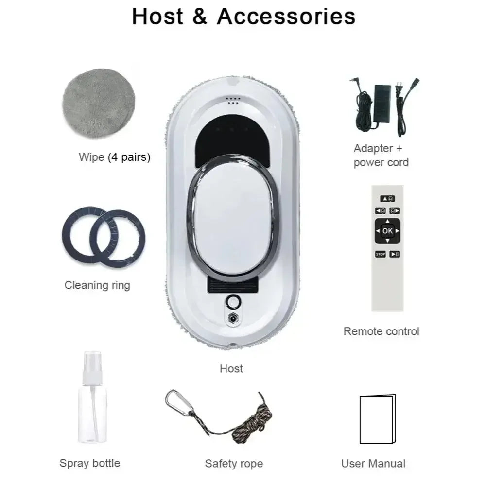 Window Cleaning Intelligent Robot Electric Glass