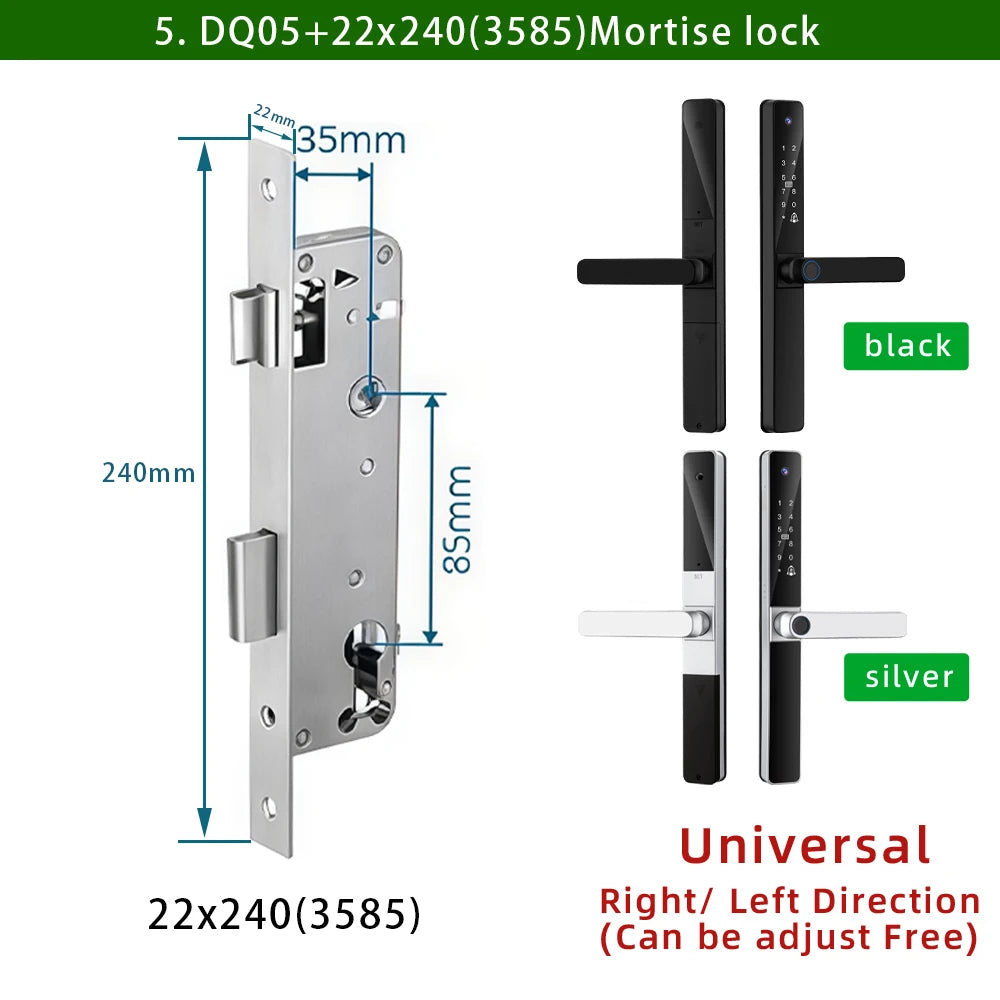 CDOK DQ05Tuya WiFi smart lock