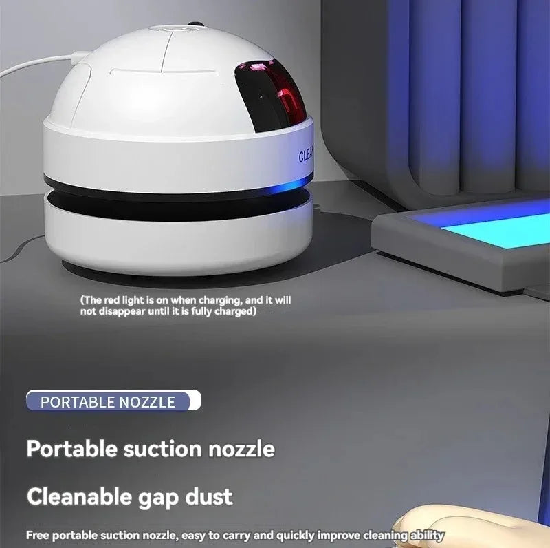 Mini Table Vacuum Cleaner Portable Desk