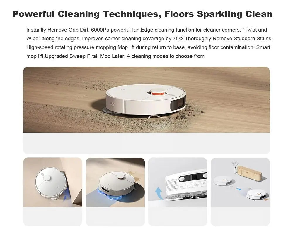 XIAOMI MIJIA Smart OMNI Robot 2 Vacuum Cleaners