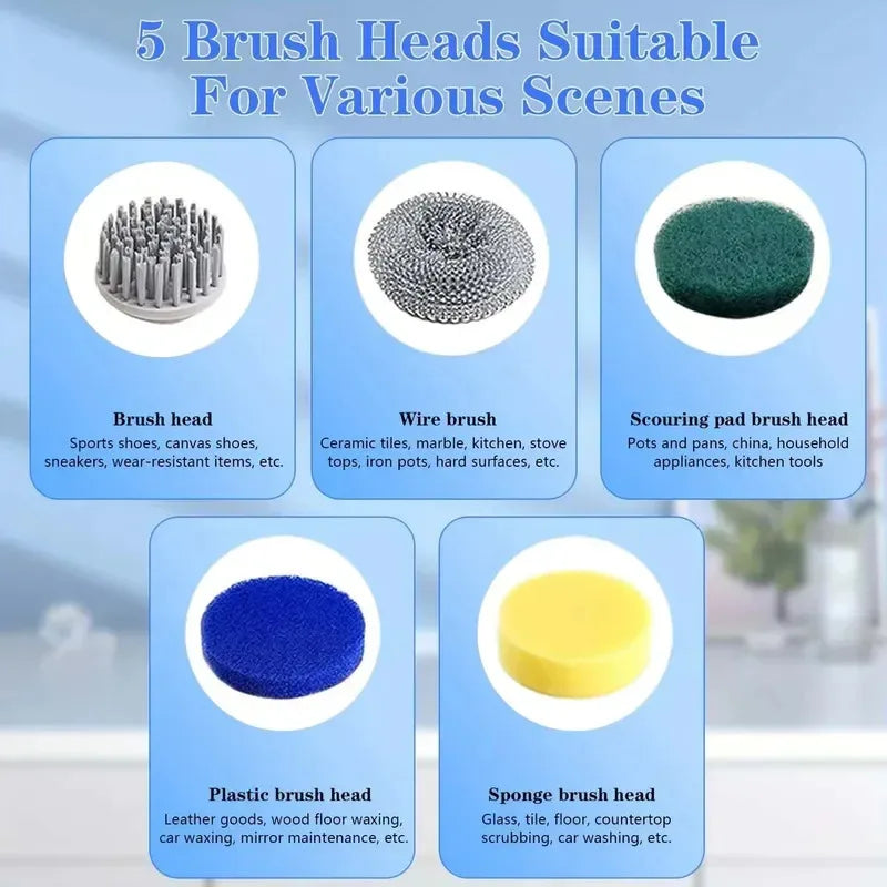 Wireless Electric cleaning brush powerful