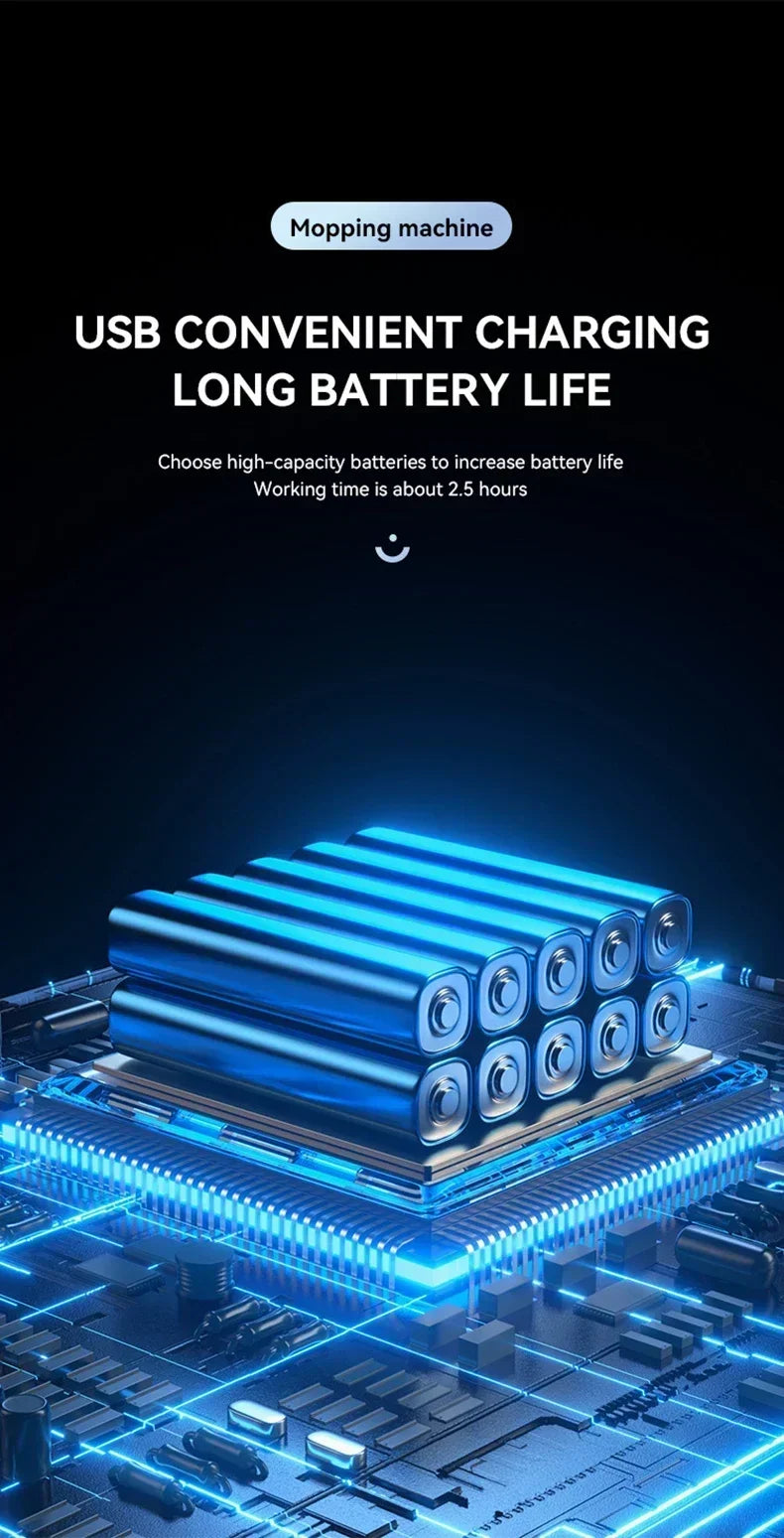 Home Electric High-Power Wireless Sweeping