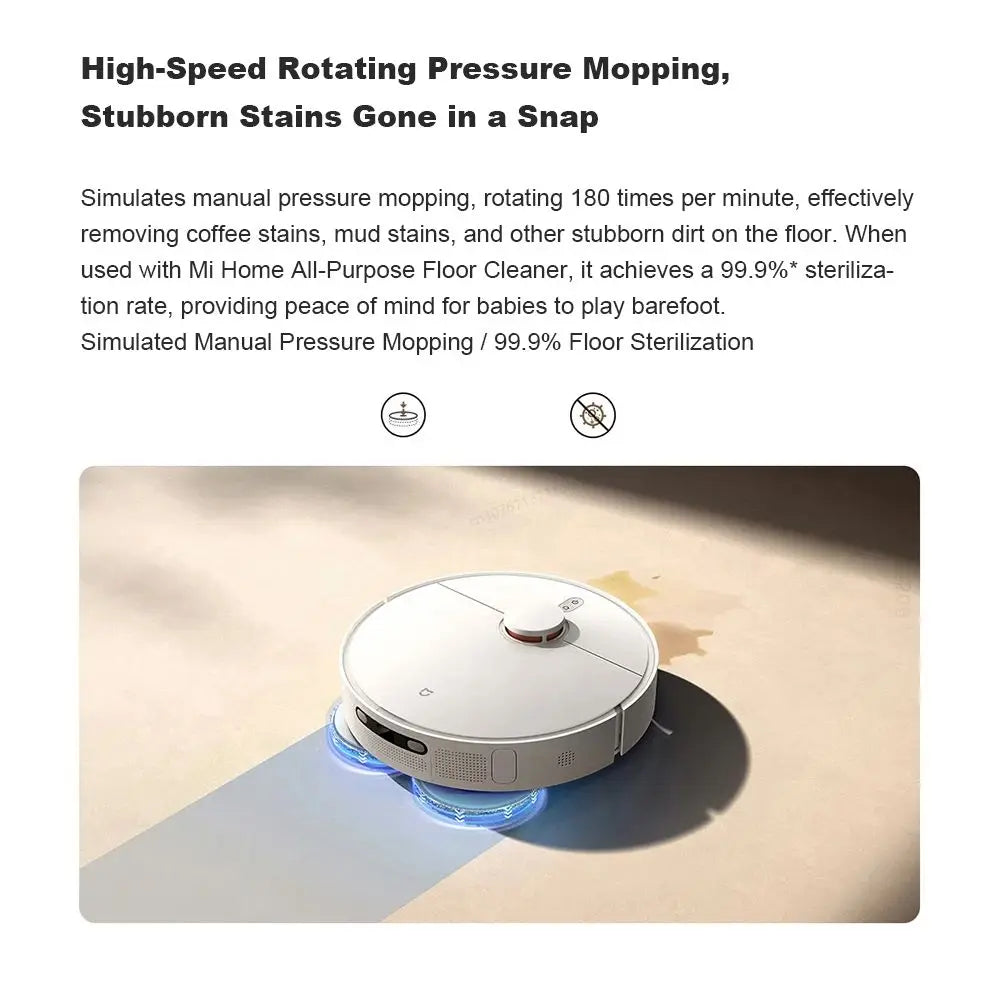 XIAOMI MIJIA Smart OMNI Robot 2 Vacuum Cleaners