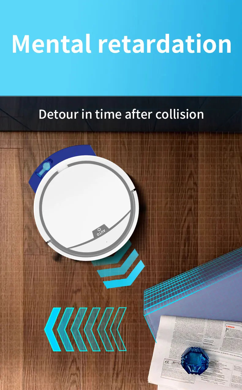 Vacuum Cleaner Robot Smart 2800PA Remote