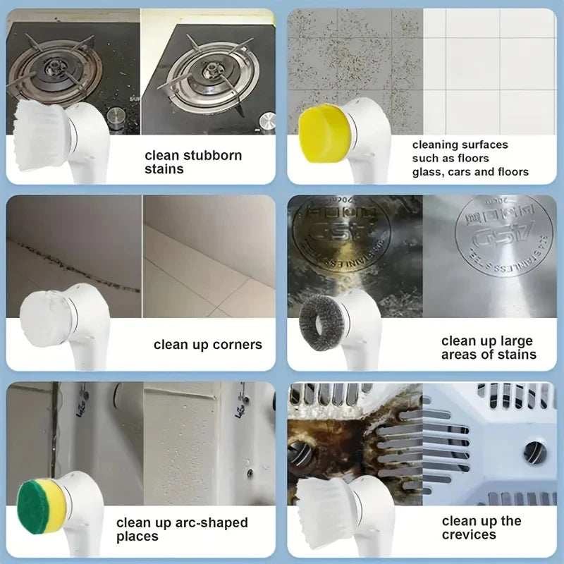 Five in One Multifunctional Electric Cleaning