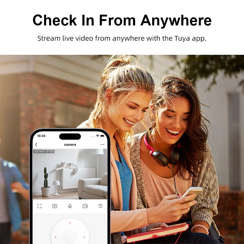 FUERS 5MP HD Indoor Security WIFI Camera