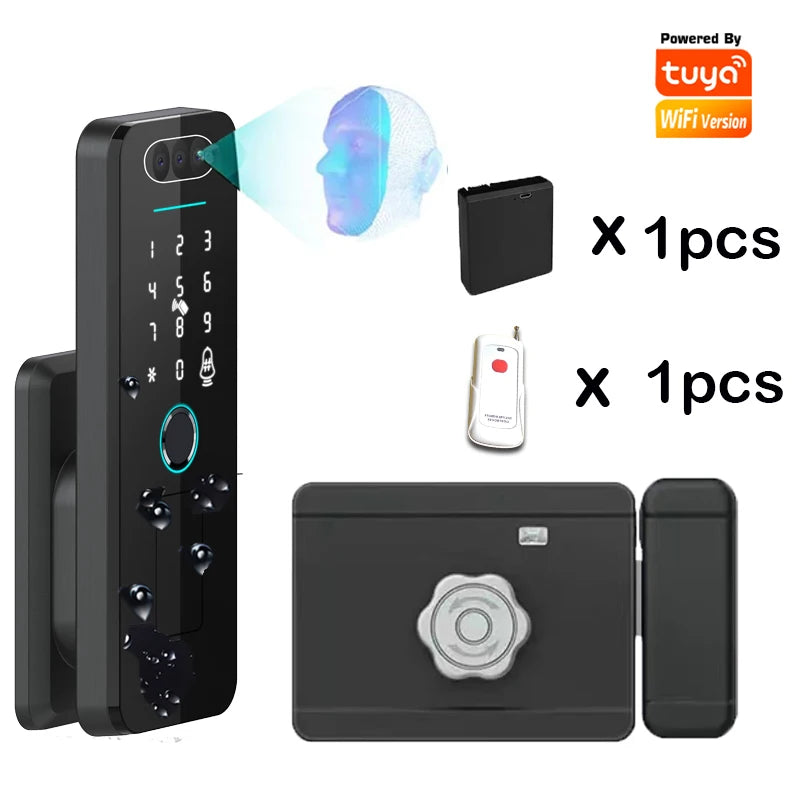 Fingerprint Lock 3D Face Recognition