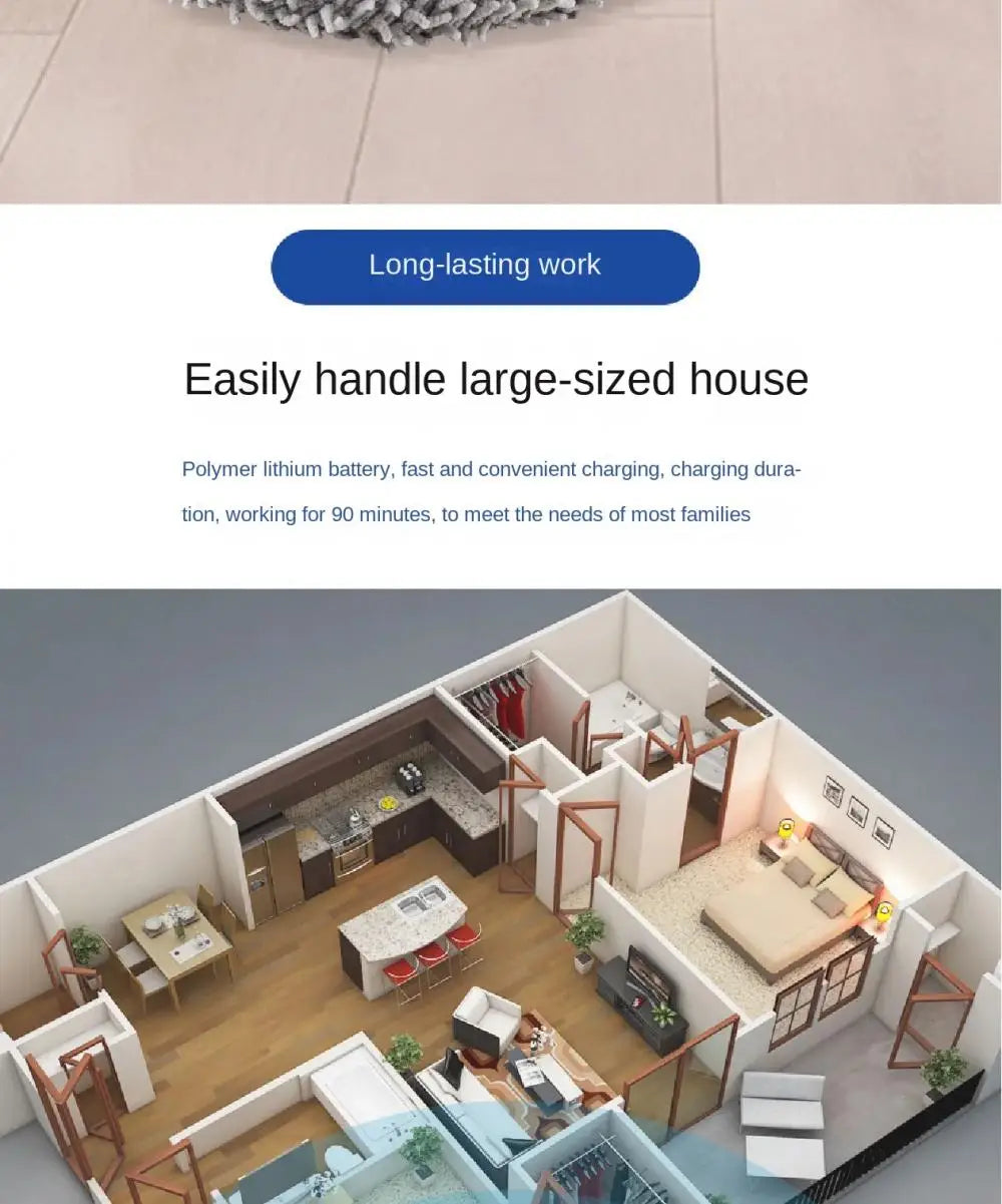 Intelligent Robot 3 In1 Dry Wet Sweep