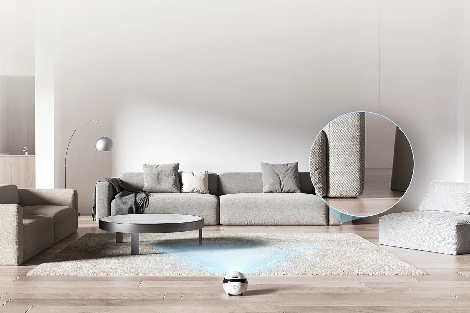 Enabot EBO AIR 2 Companion Robot 2K Home Security Pet Camera