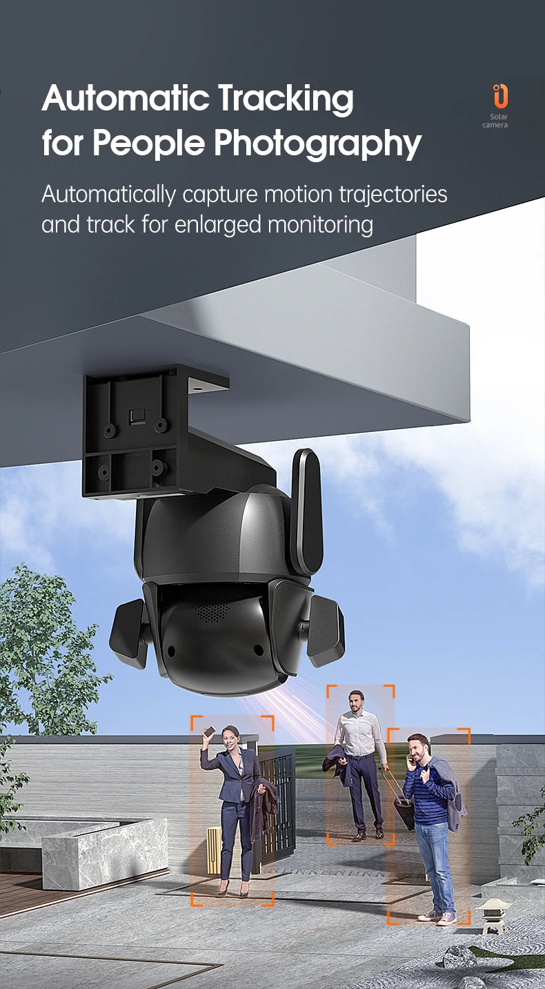 5K 10MP  Tuya Dual Lens PTZ WIFI Camera