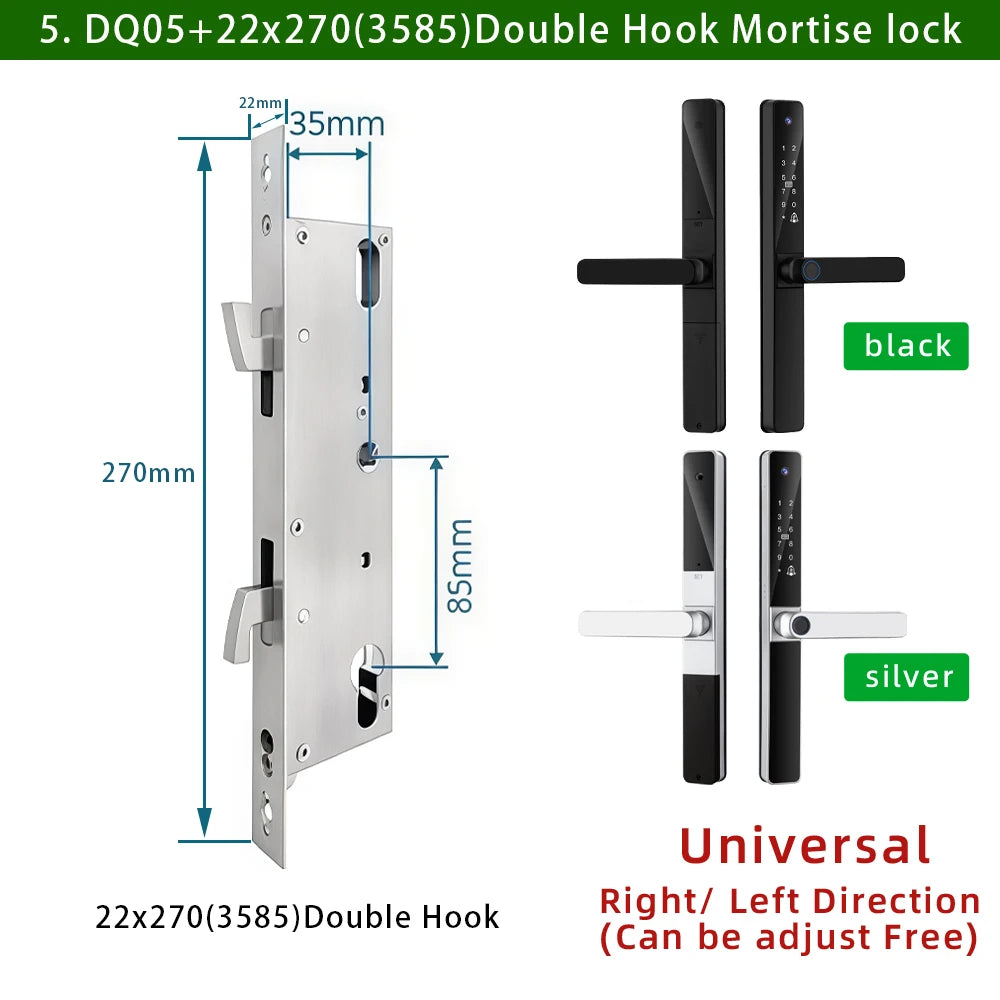 CDOK DQ05Tuya WiFi smart lock