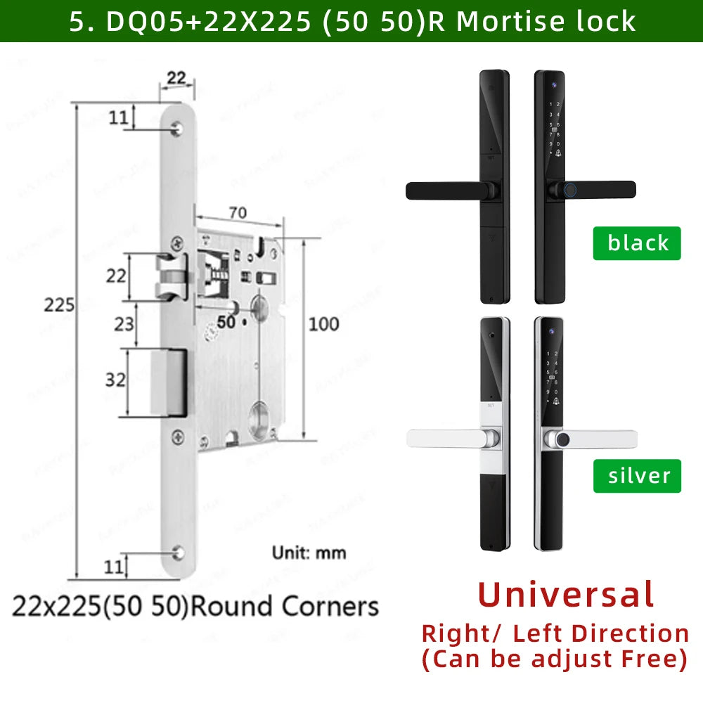 CDOK DQ05Tuya WiFi smart lock