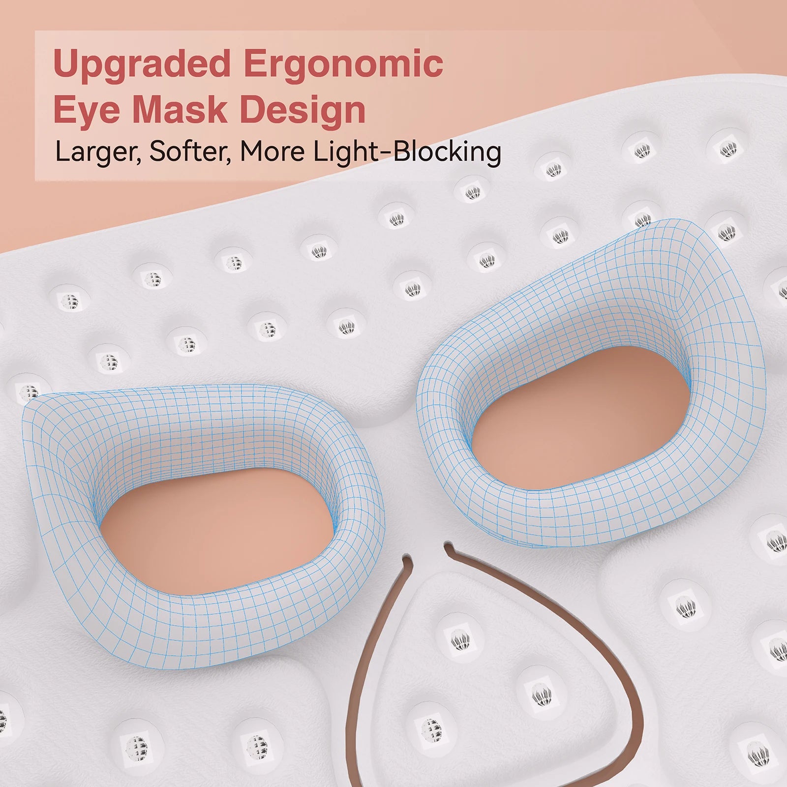 Ultra-light Red Light Therapy Photon Mask