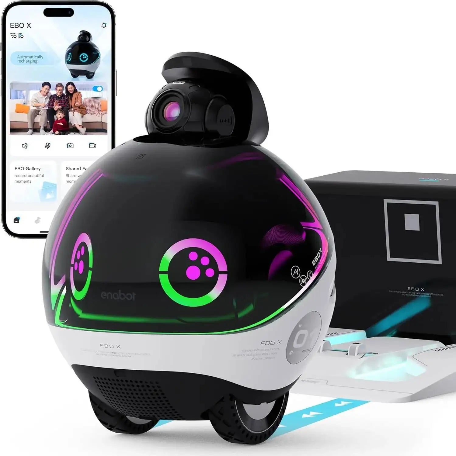 Enabot EBO X Home Guardian Robot 4K Camera