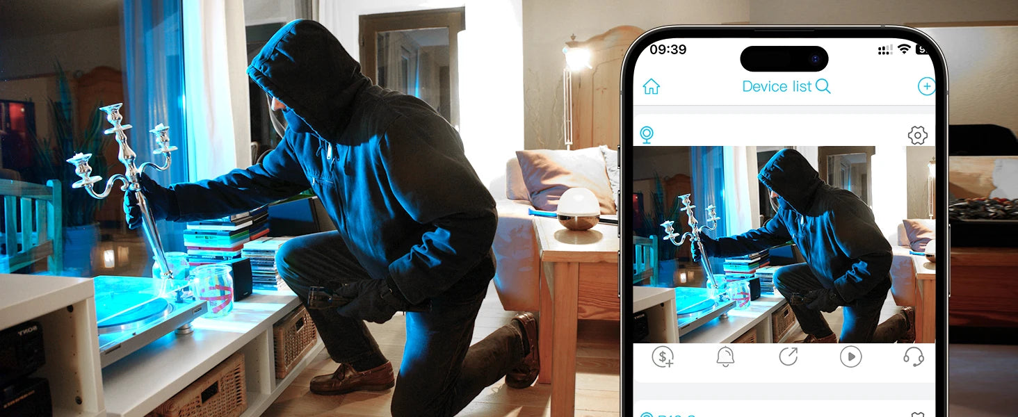 ﻿ Wireless Mini WiFi Security HD Camera Monitoring