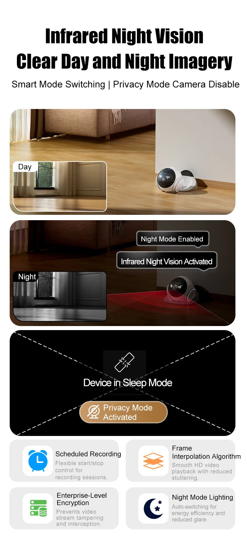 Famue Smart Child Care Robot with Pet Monitoring