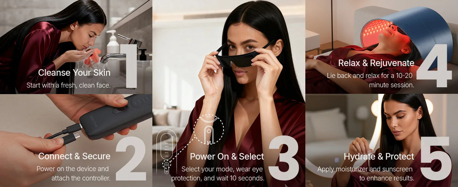 Face L6 510K Red Light and infrared Therapy SPA