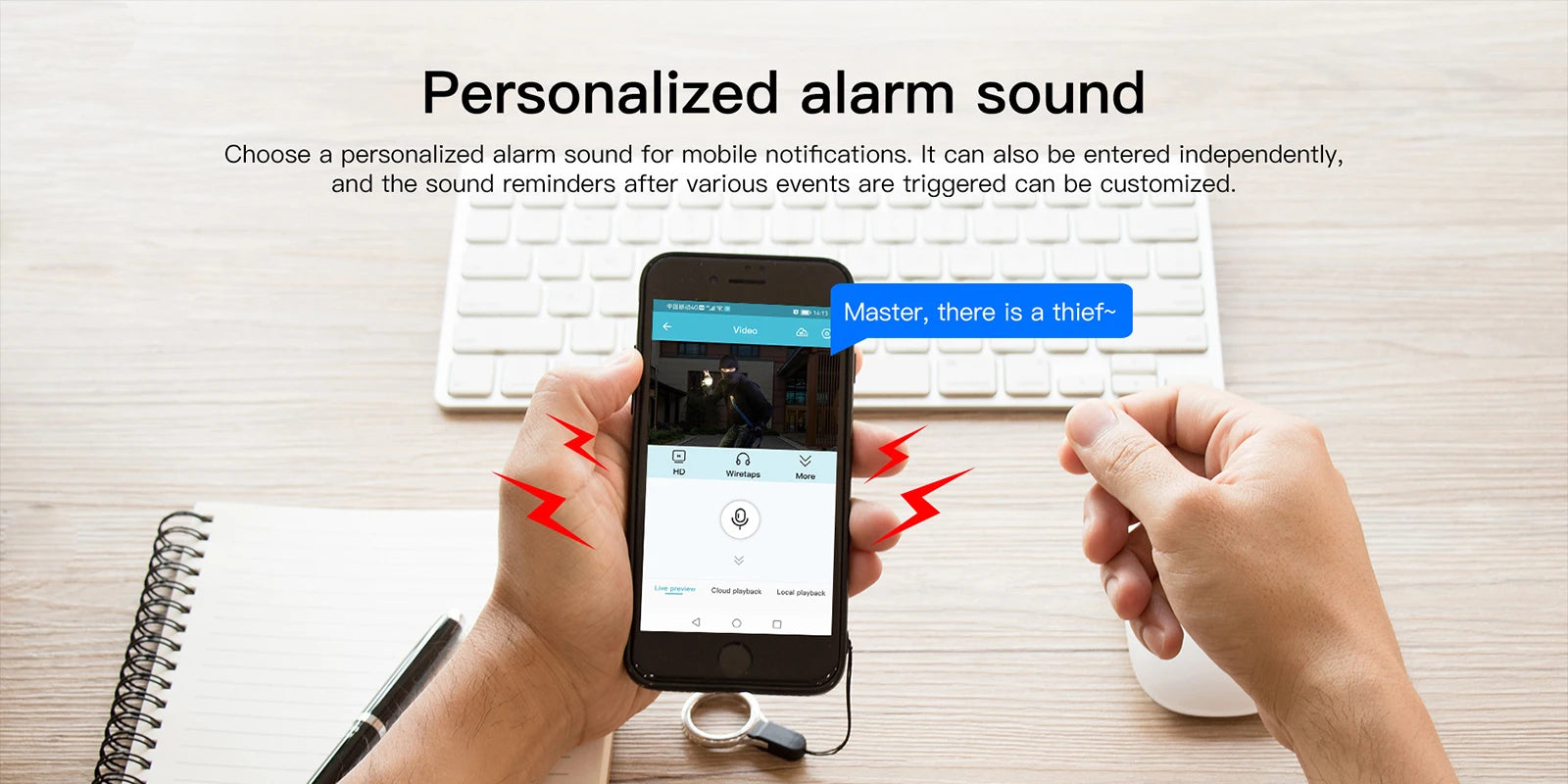WIFI Survalance Camera 3MP Security Protection