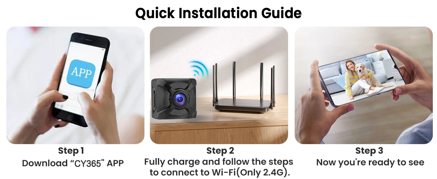 ﻿ Wireless Mini WiFi Security HD Camera Monitoring