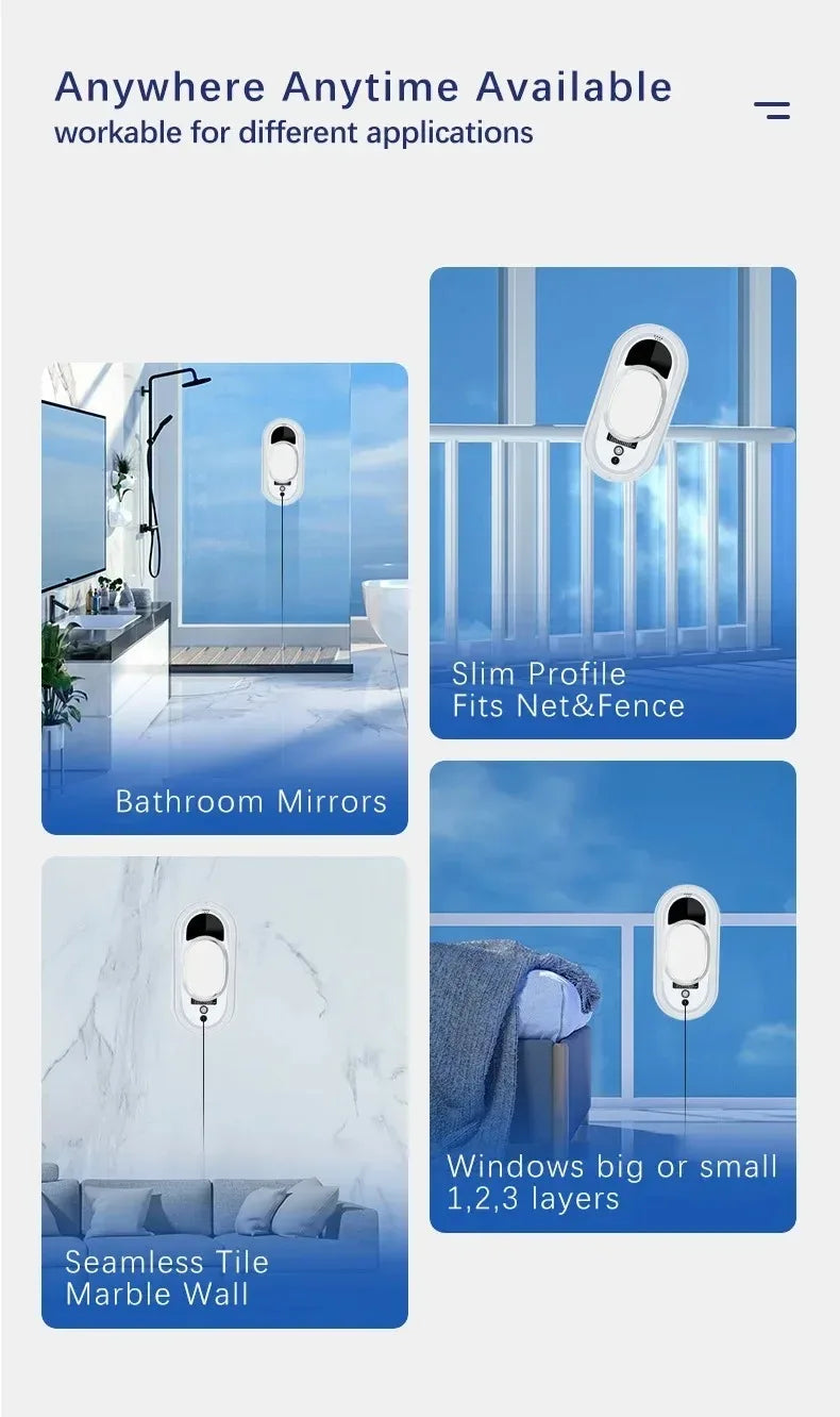 Window Cleaning Intelligent Robot Electric Glass