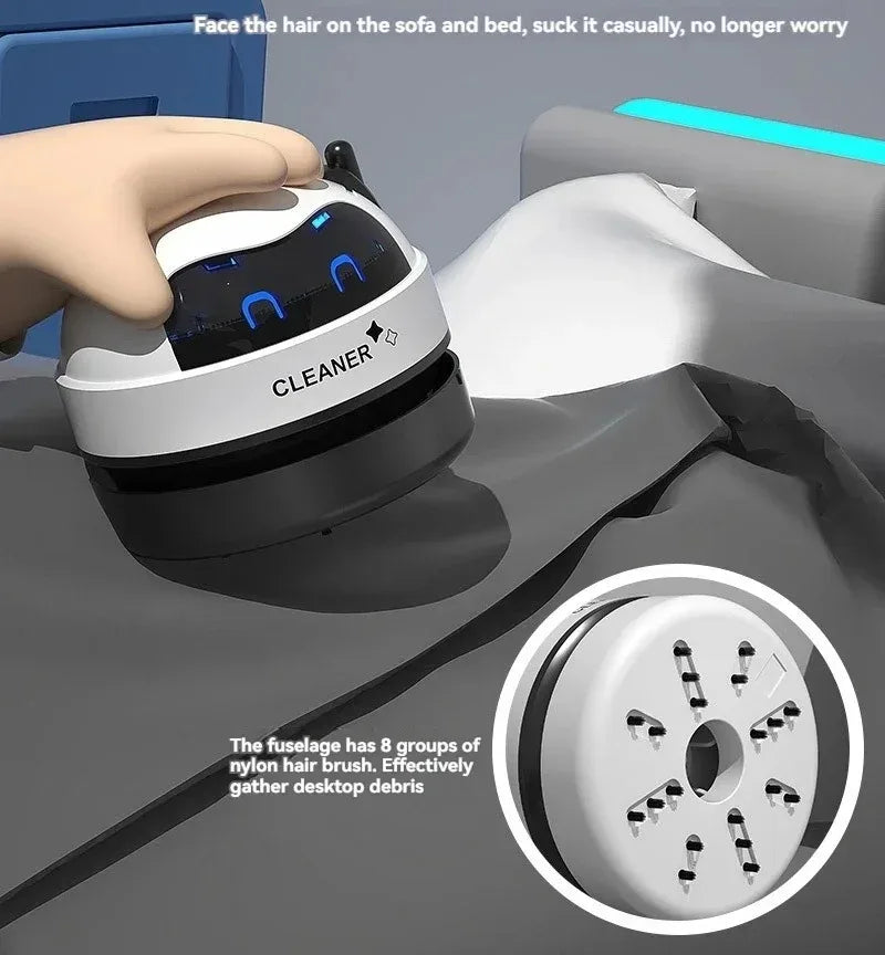 Mini Table Vacuum Cleaner Portable Desk