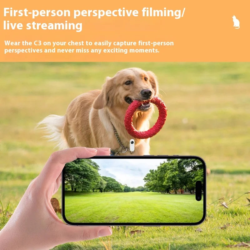 Pet Camera Live Streaming Waterproof HD