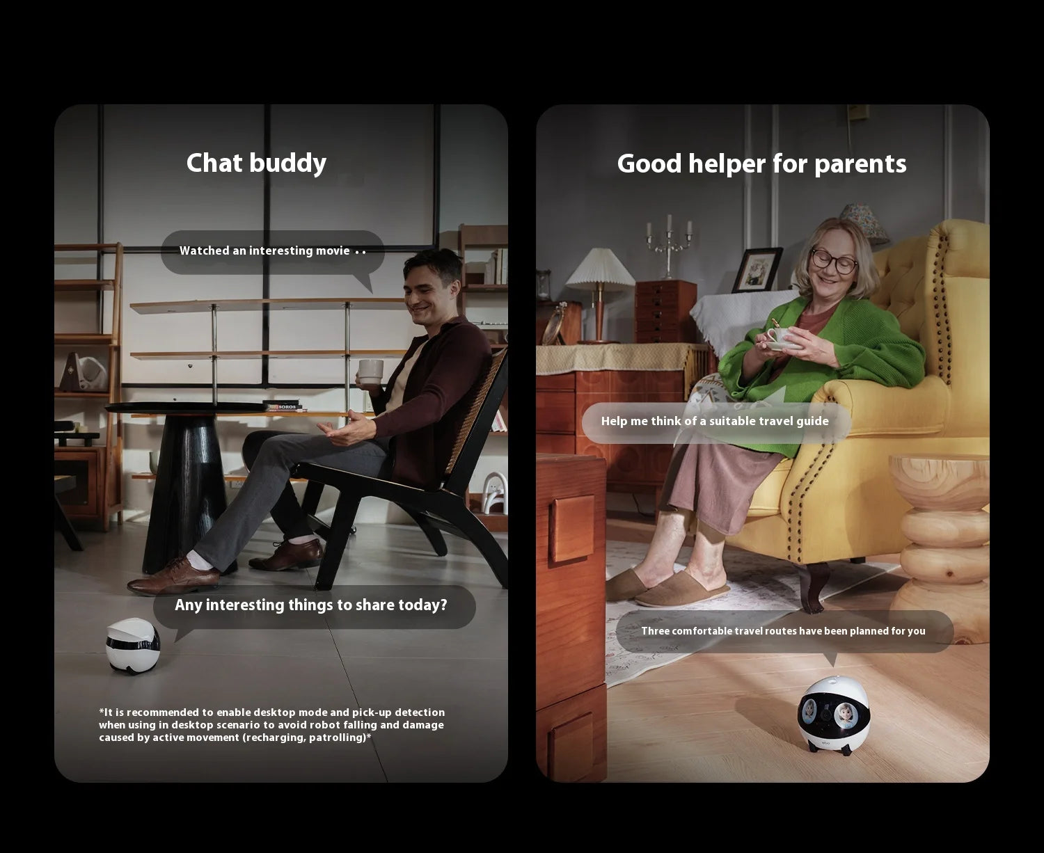 Enabot Air 2 Plus Intelligent Robot Wireless Camera AI