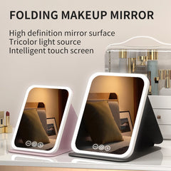 3 Colors Dimmable LED Makeup Mirror