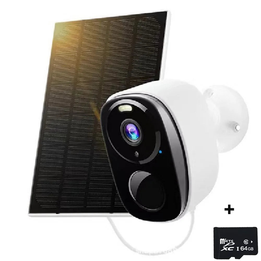Outdoor Solar Powered CCTV Security Camera