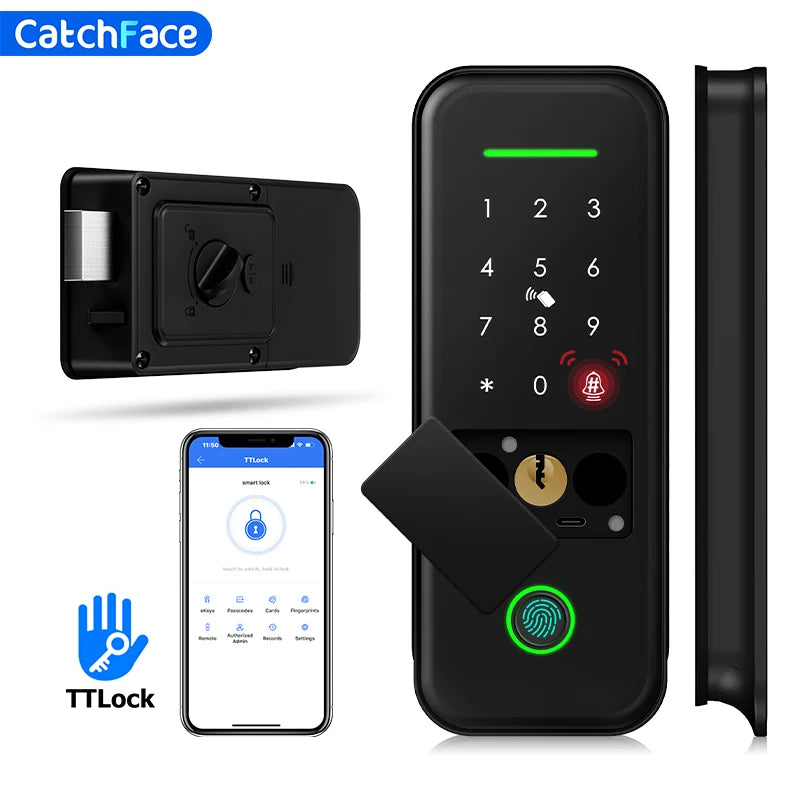 Fingerprint Waterproof Outdoor Garden Lock