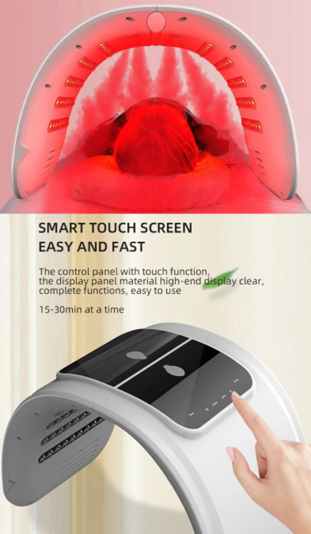 7 Colors LED Face Mask PDT Equipment