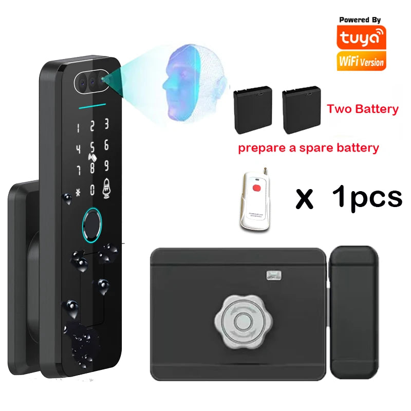 Fingerprint Lock 3D Face Recognition