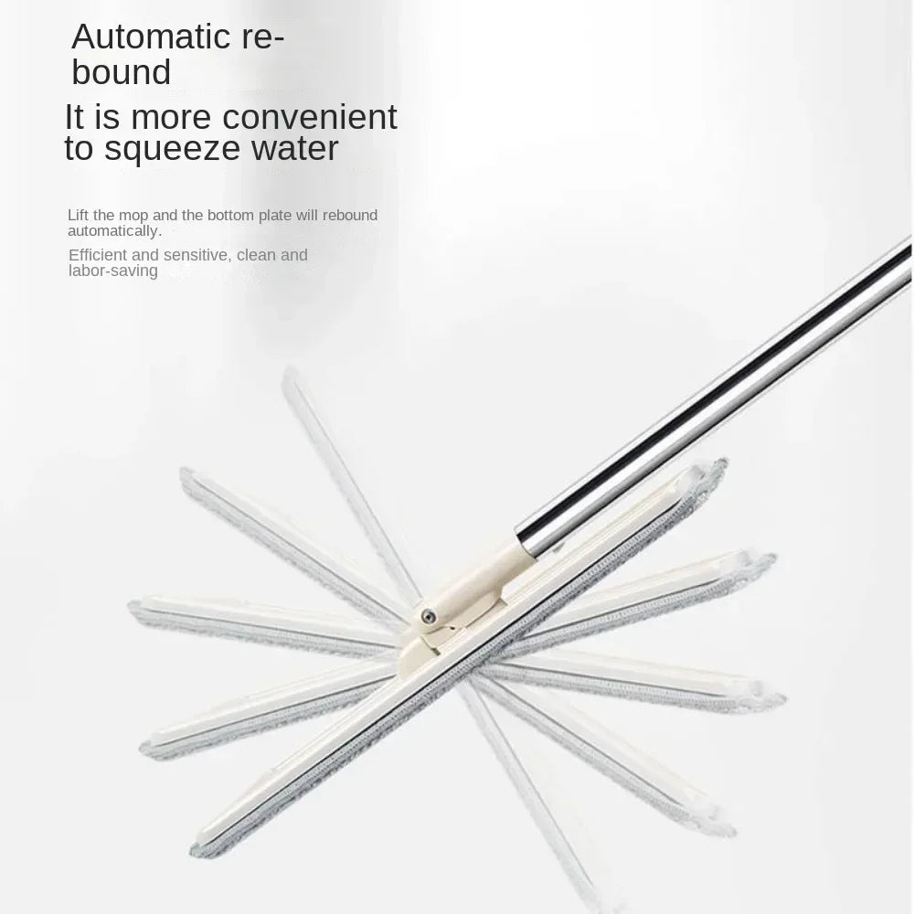 Flat Mop with Ultra-Fine Fiber Head