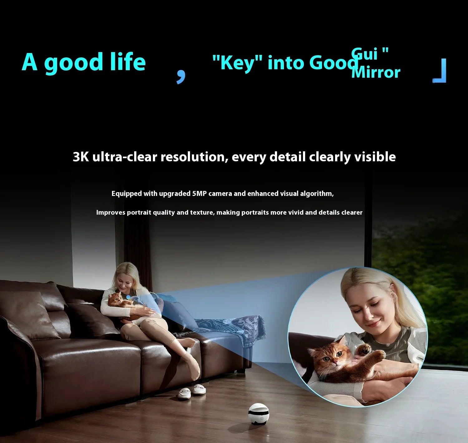 Enabot Air 2 Plus Intelligent Robot Wireless Camera AI