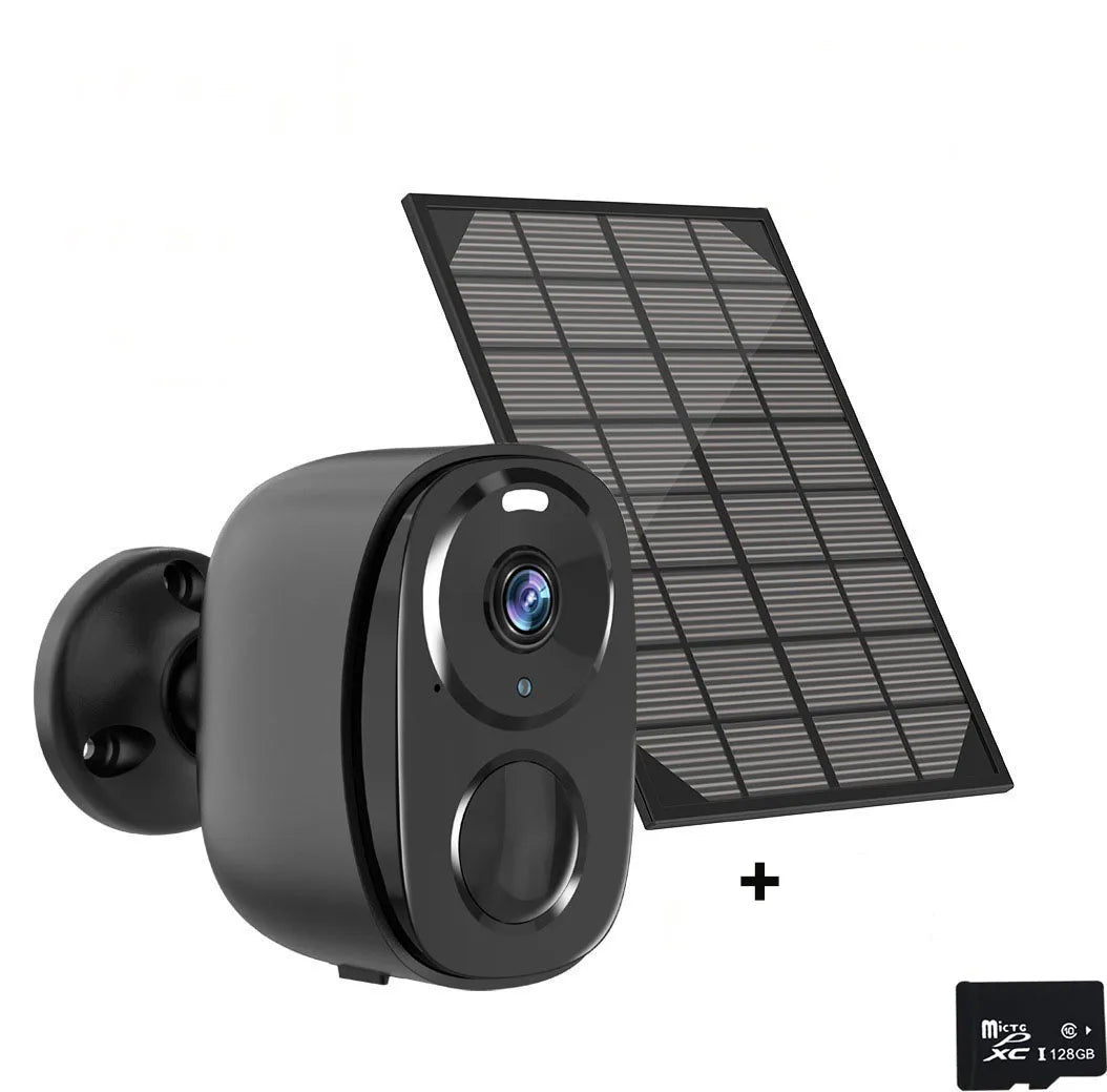 Outdoor Solar Powered CCTV Security Camera