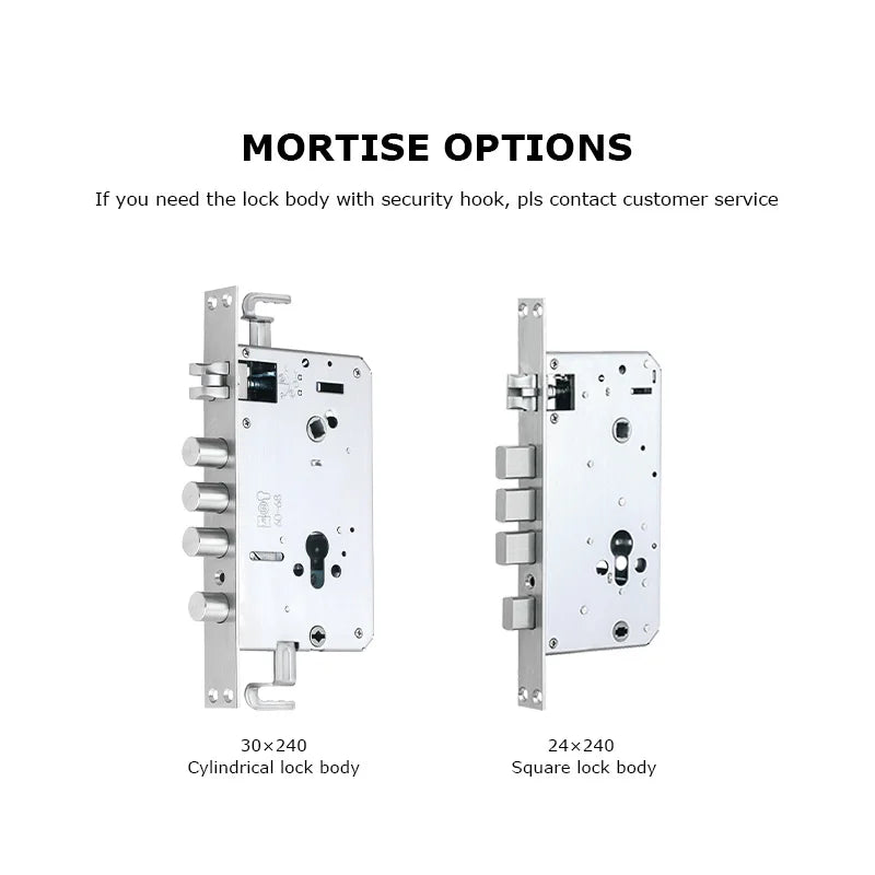 Tuya WiFi 3D Face Recognition Digital Door Lock