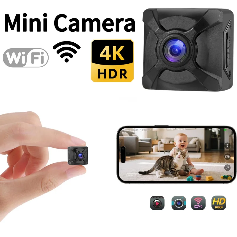﻿ Wireless Mini WiFi Security HD Camera Monitoring